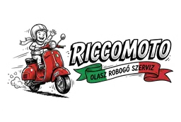 RiccoMoto Olasz Robogó Szerviz logó